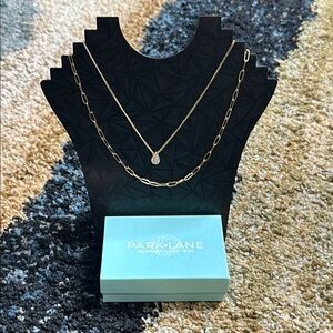 Park Lane Gold Necklace with Pendant